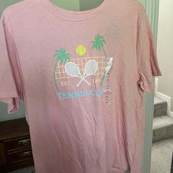 Dip Pink Tennis Club Graphic Tee - Picture 1 of 4